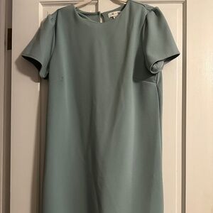 She + Sky Blue Shift Dress